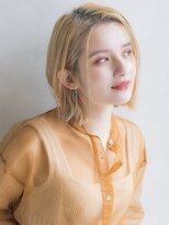 アリエッタ(aRietta)&nbsp;【aRietta大田涼華】 ホワイトベージュ　切りっぱなしボブ★