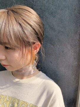 ルーミー(ROOMY) ポニーテールアレンジイヤリングカラー