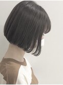ナチュラル前下がりボブ☆