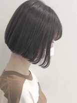 ノーブル シェアサロン(NOBLE ＋Shaire salon) ナチュラル前下がりボブ☆