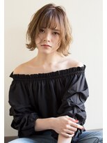 ヘアーアンドメイク ココ(hair&make koko)&nbsp;外ハネゆる巻きボブ