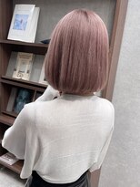 デイジー(Daisy) 天神 大名 ハイトーンボブ ペールピンク