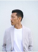 かき上げニュアンスマッシュサイドパート韓国マッシュフェード
