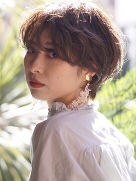 フィーカ(fika) 【fika】柔らかい動きのショートpermスタイル