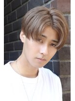 オーシャントーキョー ウエスト 心斎橋(OCEAN TOKYO WEST) ツーブロックメンズニュアンスセンターパート