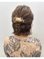 ヘアデザインロアール 元町店(Hair Design LOIRE) 綺麗めゆるふわハーフアップ