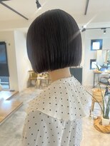 エンタリティリット(entality lit) 【#rinaボブ】髪質改善中性ストレート×ミニボブstyle