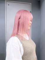 プネル 渋谷(PUNEL)&nbsp;ピンク　ケアブリーチ　渋谷