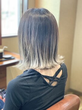 ヘアー キューブ 桜木店(hair cube) ミルクティーグラデーション