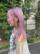 ガーランド (Garland) ラベンダーピンクベージュカラー