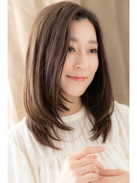 カバーヘア ブリス 北浦和(COVER HAIR bliss) 前下がりレイヤーカットヘルシースタイルZ北浦和30代40代50代