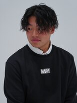 ノート(Nought) 10代20代メンズカットツイスト波巻きスパイラルニュアンス無造作