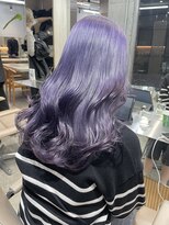ラベンダーカラーハイトーンバイオレットカラーダブルカラー韓国