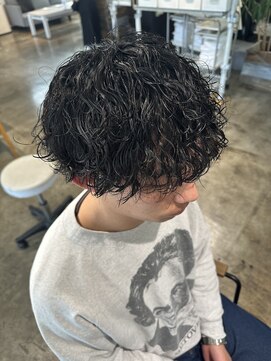 ザ オーダー(THE ORDER) ツイストスパイラルパーマ波巻きスパイラルスパイキーショート