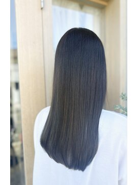 チェシャ(chesha) 【髪質改善カラー】オリーブグリーンカラー