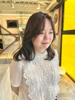 7(nana)&nbsp;レイヤーカット×ベージュ