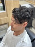 スパイラルパーマ