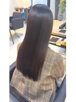 オルメント 天満 南森町(ORL'MENT)&nbsp;30代40代髪質改善ココアブラウン艶感ストレート透明感赤み消し