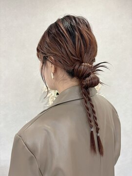 ハイバレーヘアーメゾン(HIGH VALLEY HAIRMAISON) お呼ばれヘア結婚式ヘアカチモリヘア岡山南中央町