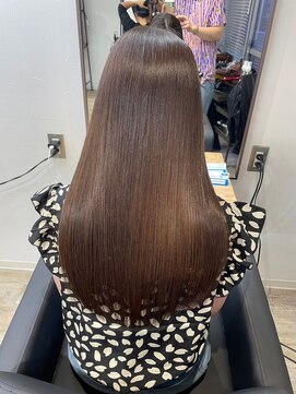 シアー 銀座店(SHEER.) 髪質改善×縮毛矯正×酸性ストレート【銀座,銀座一丁目美容室】