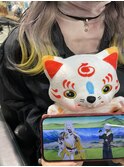刀剣乱舞 とうらぶ インナーカラー シルバー イエロー 裾カラー