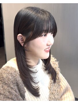 ハルキミナト ジャパン ヨコハマ(HARUKI MINATO japan YOKOHAMA) オトナ可愛い/レイヤーカット/顔周りカット