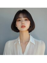 e.m.a プレミアムビューティーサロン 栄駅店(e.m.a PREMIUM BEAUTY SALON)&nbsp;大人な丸みボブ