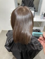 ボクノ 7号店 町田(bokuno)&nbsp;エイジング毛、ハイライト履歴の髪質改善縮毛矯正