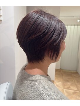 前下がりショートボブ