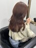 1 OPEN価格【平日限定】 カット×ツヤカラー×潤いトリートメント　￥8800