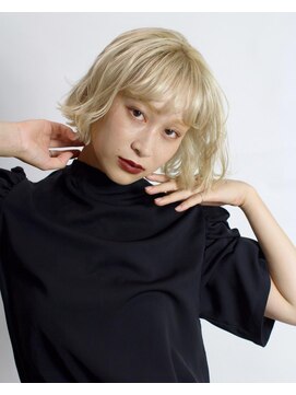 テイ(tei) ブロンドカラー/ブロンドヘア/ボブ/ブリーチ＆ダブルカラー