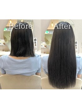 最高級人毛100%シールエクステ♪髪質.馴染み.持ちも大好評！平日お得クーポンあります★