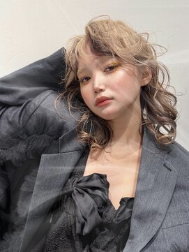 モニカ(MONIQA) milk tea beige× brown×design color