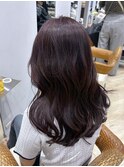 【Tierra美侑】ブリーチ無しイルミナカラーピンクラベンダー