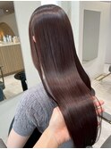 グレージュ切りっぱなしボブ前髪ありミニボブミルクティベージュ