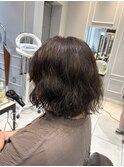 ニュアンスウェーブのボブヘア　(銀座)