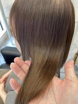 クララ オサエンドウリ(CLALA. Osaendori) 髪質改善トリートメント/ミルクティーベージュ