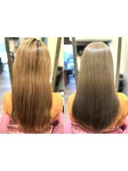 【生】高濃度水素カラーでダメージレスにお洒落を叶える◎乾燥でパサついた髪を内側から潤いに満ちた美髪に