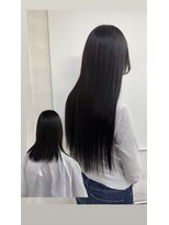 ヘアー アレス(hair ales)&nbsp;エクステbefore after/シール/編み込み/韓国エクステ