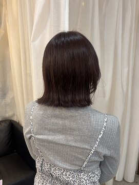 スイート ヘアデザイン(Suite HAIR DESIGN) レイヤーボブ × ピンクブラウン