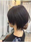 大人カッコいいショートウルフ