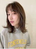 着物ヘア/大人ガーリー/ダークアッシュ/似合わせカット/仙台
