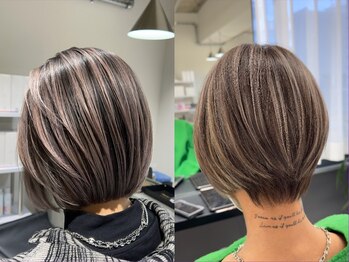 シエラ 南船場(CIERA.)の写真/【南船場】グレーカラーに合わせたおしゃれなデザインでこれからも髪で楽しめるように◎