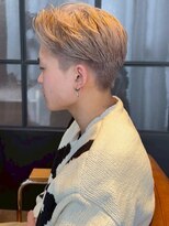 ローレンアンドパレード 並木坂店(Lauren&Parade)&nbsp;ブリーチ ハイトーンカラー マッシュ ミルクティーアッシュ