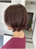お肌馴染み抜群◎レッドブラウン