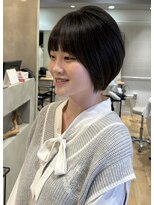 ルーク バイ ヘアーポケット(Luke by hair pocket)&nbsp;丸みショートとマロンブラウン