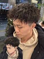オム グランド(HOMME GRAND) ショートツイストスパイラルパーマ
