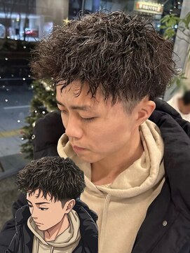 オム グランド(HOMME GRAND) ショートツイストスパイラルパーマ