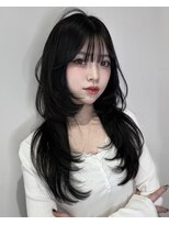 アクシス ナゴヤ(AXIS NAGOYA) ダークパープル/ナチュラルショート/夏のヘアアレンジ/名古屋駅