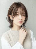 【ブルベ夏】垢抜けシースルーネオウルフ×ひし形骨格補正